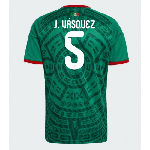 Billige Fotballdrakt Mexico Johan Vasquez #5 Replika Hjemmedrakt VM 2026 Kortermet Billige Fotballdrakt Mexico Johan Vasquez #5 Replika Hjemmedrakt VM 2026 Kortermet